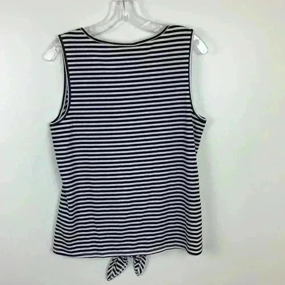 🆕NWT ana sleeveless top with tie waist size M - Picture 2 of 9